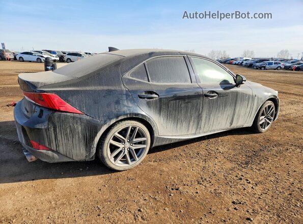 JTHC81D27J5031692 2018 LEXUS IS Черный Задняя правая четверть