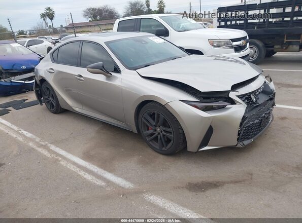 JTHCA1D23M5114626 2021 LEXUS IS 300 Серебряный Передняя правая четверть