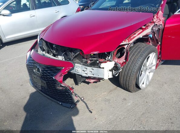 JTHCA1D27M5111583 2021 LEXUS IS 300 Red Widok z przodu