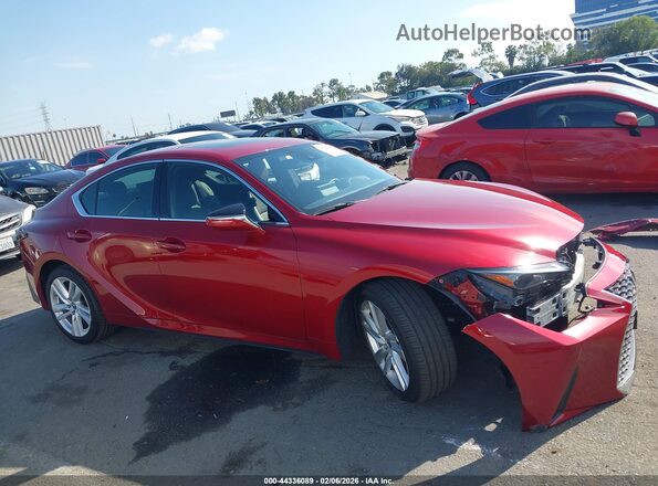 JTHCA1D27M5111583 2021 LEXUS IS 300 Red Widok wnętrza 360 stopni
