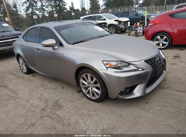 JTHCM1D21G5003892 2016 LEXUS IS 300 Серый Передняя правая четверть