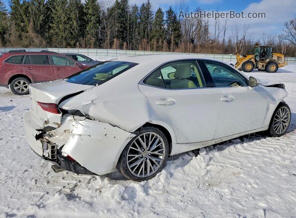 JTHCM1D23G5014294 2016 LEXUS IS Белый Задняя правая четверть