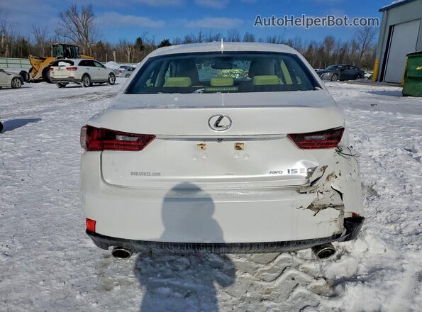 JTHCM1D23G5014294 2016 LEXUS IS Белый Вид сзади