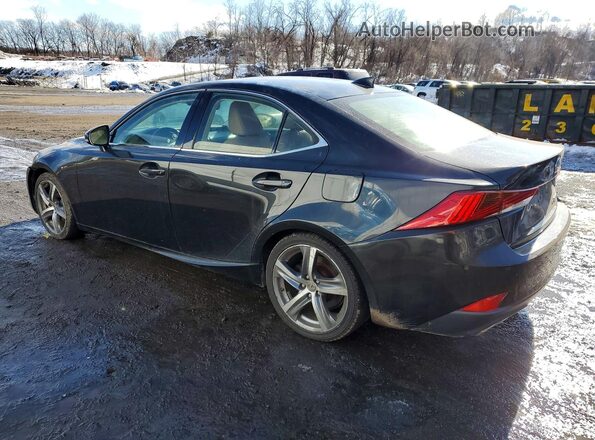 JTHCM1D25H5017084 2017 LEXUS IS Черный Задняя левая четверть
