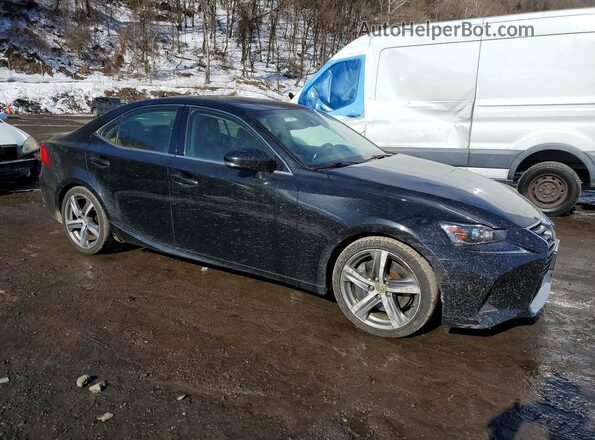 JTHCM1D25H5017084 2017 LEXUS IS Черный Передняя правая четверть