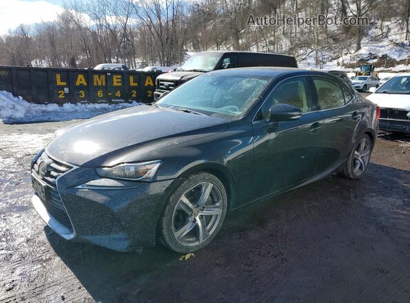JTHCM1D25H5017084 2017 LEXUS IS Черный Передняя левая четверть