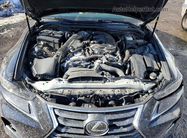 JTHCM1D25H5017084 2017 LEXUS IS Черный Вид задней части салона