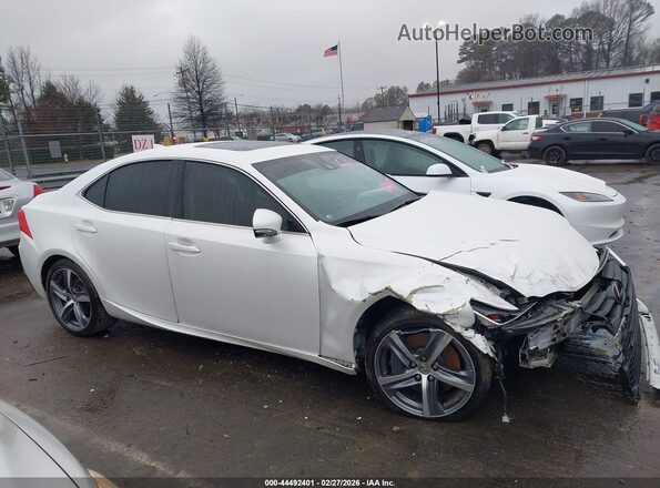 JTHCM1D28H5015961 2017 LEXUS IS 300 Белый Вид щитка приборов