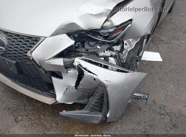JTHCM1D28H5017497 2017 LEXUS IS 300 Silver Widok z przodu