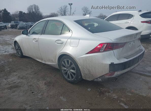 JTHCM1D2XG5014339 2016 LEXUS IS 300 White Задня ліва чверть