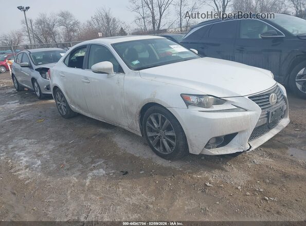 JTHCM1D2XG5014339 2016 LEXUS IS 300 White Передня права чверть