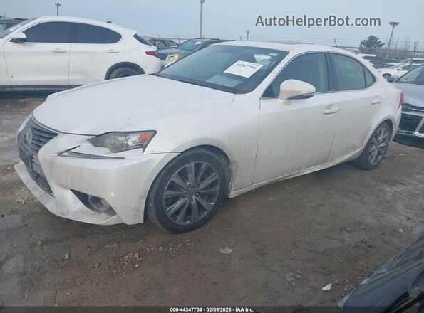 JTHCM1D2XG5014339 2016 LEXUS IS 300 White Передня ліва чверть