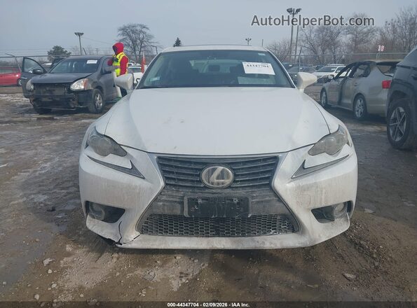 JTHCM1D2XG5014339 2016 LEXUS IS 300 White Вид щитка приладів