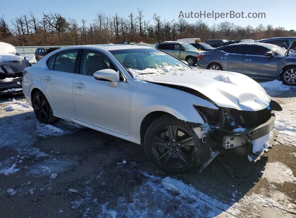JTHCZ1BL2HA006256 2017 LEXUS GS Белый Передняя правая четверть