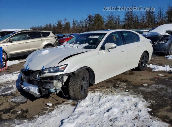 JTHCZ1BL2HA006256 2017 LEXUS GS Белый Передняя левая четверть