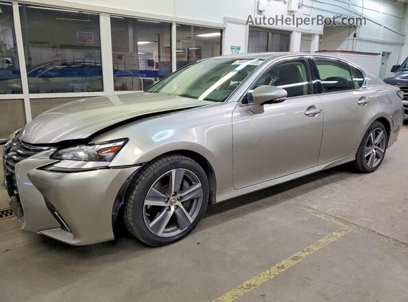 JTHCZ1BL2HA007326 2017 LEXUS GS Серебряный Передняя левая четверть