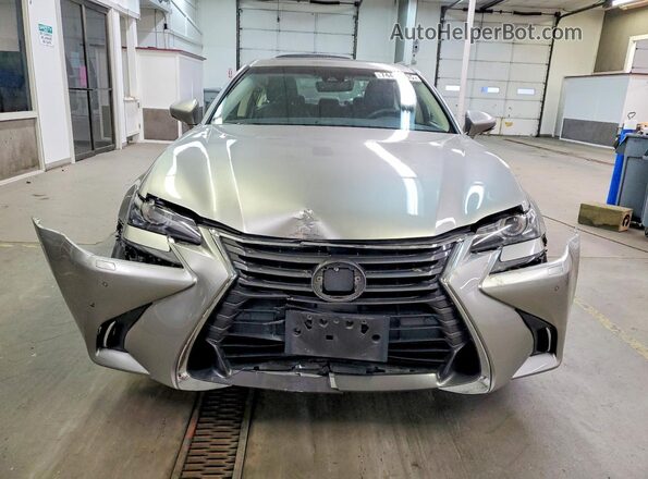 JTHCZ1BL2HA007326 2017 LEXUS GS Серебряный Вид спереди
