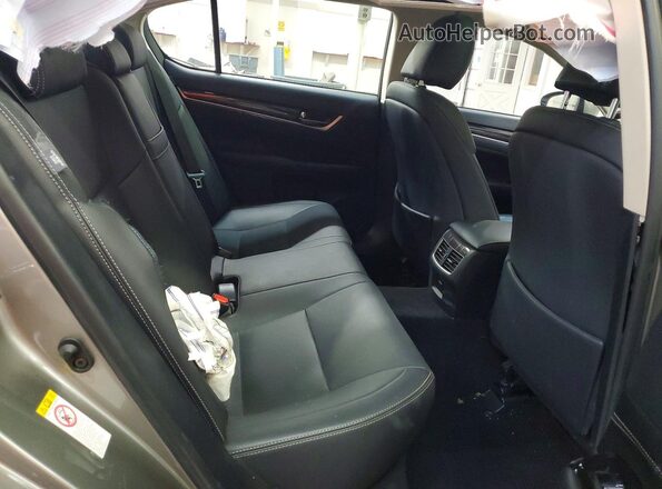 JTHCZ1BL2HA007326 2017 LEXUS GS Серебряный Вид задних сидений