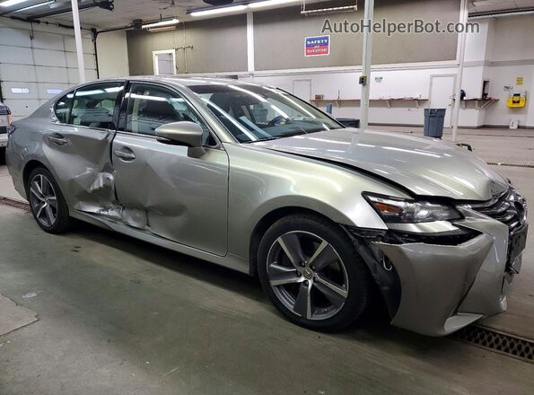 JTHCZ1BL2HA007326 2017 LEXUS GS Серебряный Передняя правая четверть
