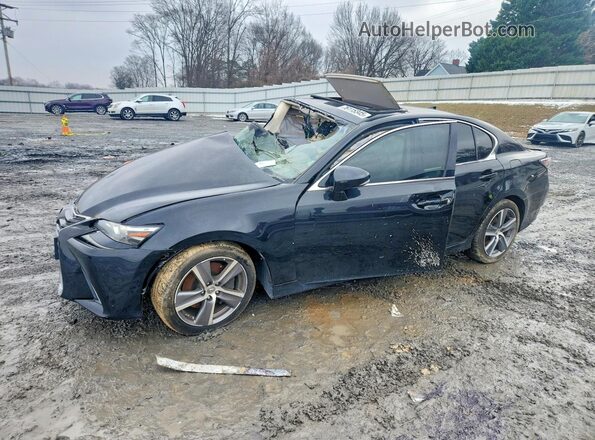 JTHCZ1BL3HA005701 2017 LEXUS GS Черный Передняя левая четверть