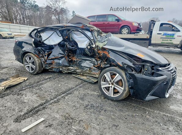 JTHCZ1BL3HA005701 2017 LEXUS GS Черный Передняя правая четверть