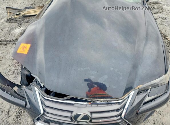 JTHCZ1BL3HA005701 2017 LEXUS GS Черный Вид задней части салона