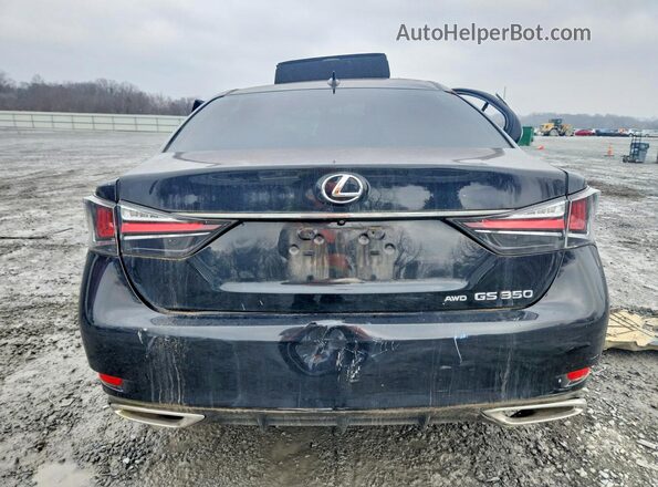 JTHCZ1BL3HA005701 2017 LEXUS GS Черный Вид сзади