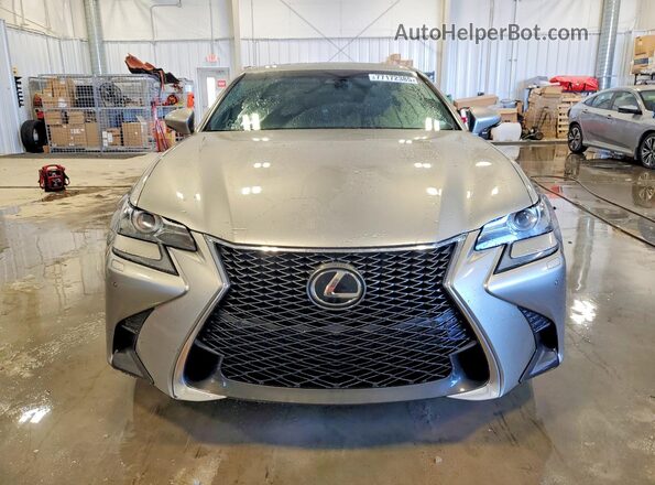 JTHCZ1BL5GA003382 2016 LEXUS GS Silver Widok z przodu