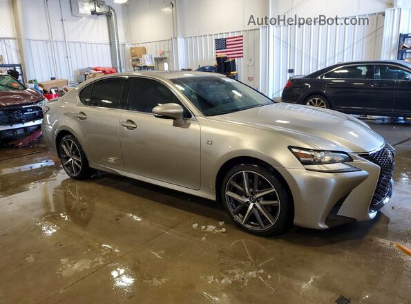JTHCZ1BL5GA003382 2016 LEXUS GS Silver Przód prawy