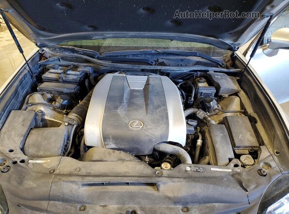 JTHCZ1BL5GA003382 2016 LEXUS GS Silver Widok wnętrza z tyłu