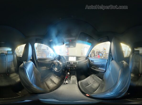 JTHCZ1BL5GA003382 2016 LEXUS GS Silver Widok naklejki z numerem VIN