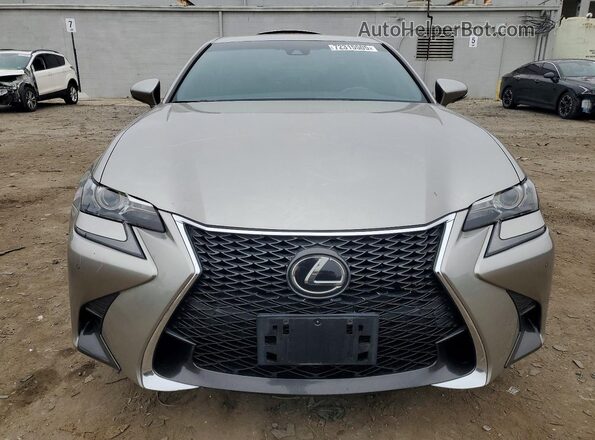 JTHCZ1BL8JA010205 2018 LEXUS GS Silver Widok z przodu