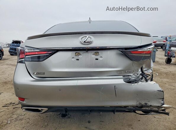 JTHCZ1BL8JA010205 2018 LEXUS GS Silver Widok z tyłu