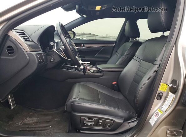 JTHCZ1BL8JA010205 2018 LEXUS GS Silver Widok wnętrza z przodu