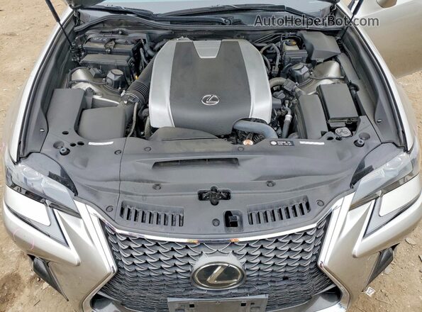 JTHCZ1BL8JA010205 2018 LEXUS GS Silver Widok wnętrza z tyłu