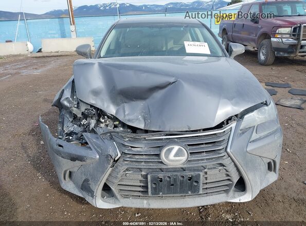 JTHCZ1BLXGA002096 2016 LEXUS GS 350 Gray Widok wnętrza z tyłu