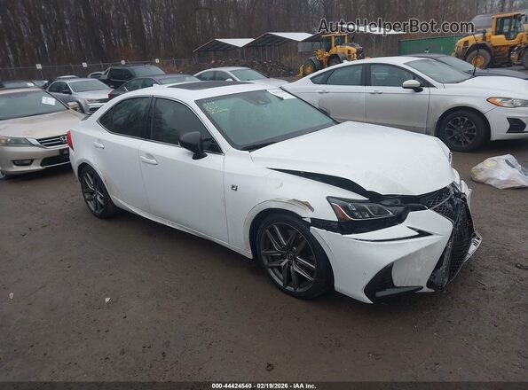 JTHCZ1D24K5016923 2019 LEXUS IS 350 Белый Передняя правая четверть