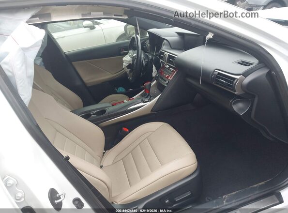 JTHCZ1D24K5016923 2019 LEXUS IS 350 Белый Вид салона спереди