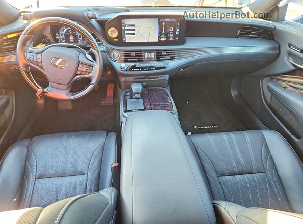 JTHD51FF5N5017700 2022 LEXUS LS Серебряный Вид панели приборов