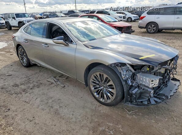 JTHD51FFXM5013074 2021 LEXUS LS Черный Передняя правая четверть
