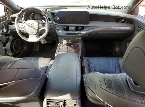 JTHD51FFXM5013074 2021 LEXUS LS Черный Вид панели приборов
