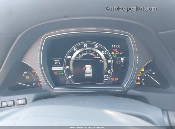 JTHD51GF2L5008027 2020 LEXUS LS 500 Черный Вид задних сидений