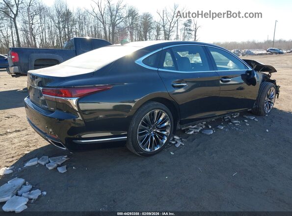 JTHD51GF2L5008027 2020 LEXUS LS 500 Черный Задняя правая четверть
