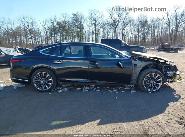 JTHD51GF2L5008027 2020 LEXUS LS 500 Черный Панорамный вид салона 360°