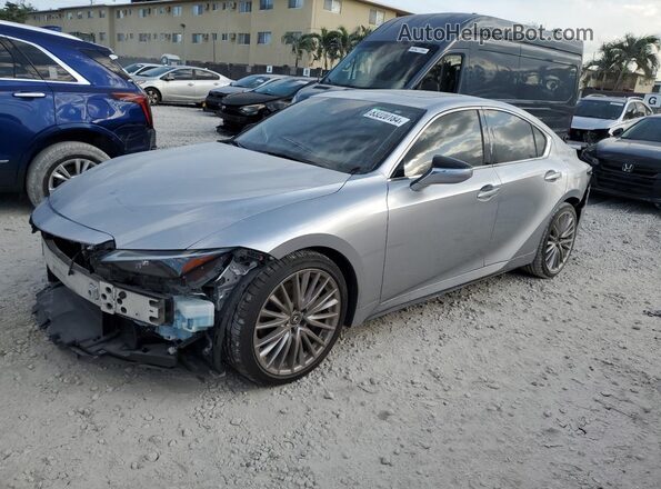 JTHDA1D22N5119709 2022 LEXUS IS Серебряный Передняя левая четверть