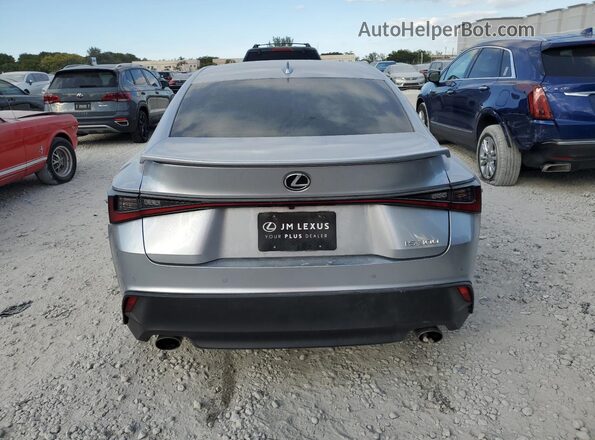 JTHDA1D22N5119709 2022 LEXUS IS Серебряный Вид сзади
