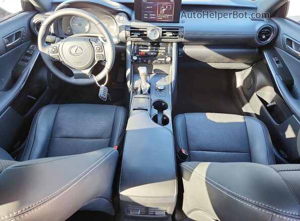 JTHDA1D23P5124775 2023 LEXUS IS Черный Вид панели приборов