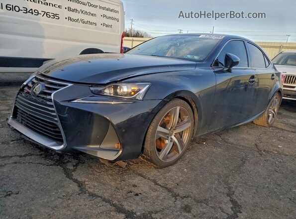 JTHDA1D24L5103105 2020 LEXUS IS Черный Передняя левая четверть