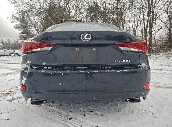 JTHDA1D24L5103105 2020 LEXUS IS Черный Вид сзади