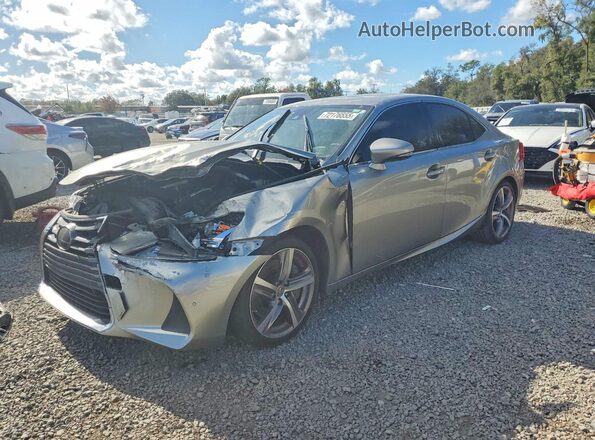JTHDA1D27L5103924 2020 LEXUS IS Желто-коричневый Передняя левая четверть